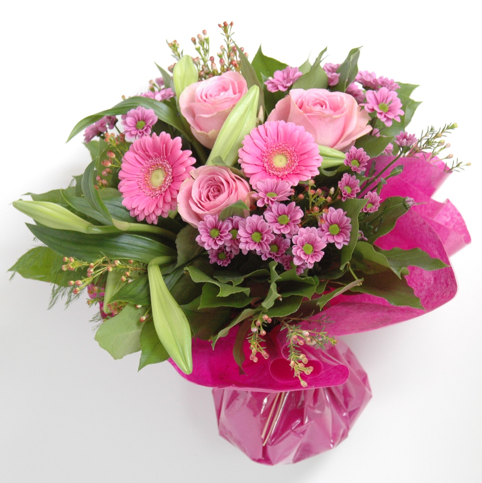 Achat d'un bouquet de fleurs (br121)